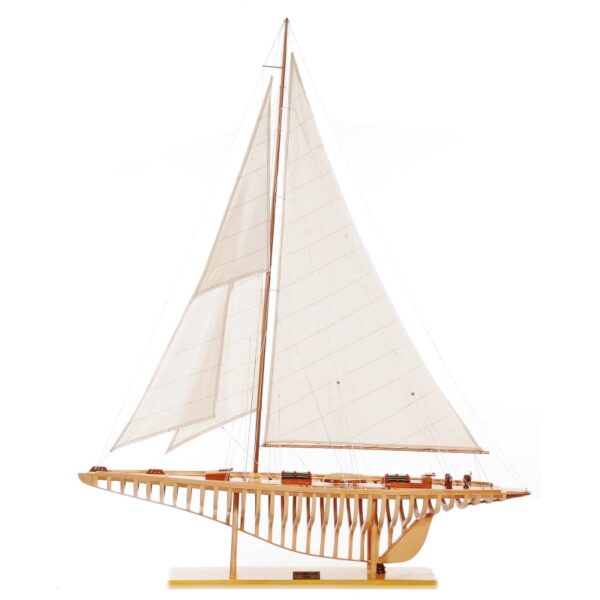 Shamrock 5號 - 透視古典帆船 (Shamrock V See Through) | 手工模型船 8️⃣ 號 <登記:0>