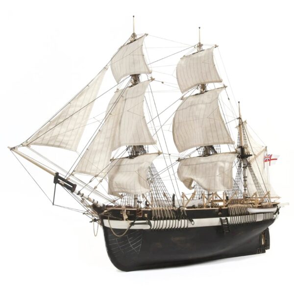 【難度:中】西班牙 OcCre 奧克爾 | HMS Terror 驚懼號 - 極地探險船 | 精品模型船動手造1號