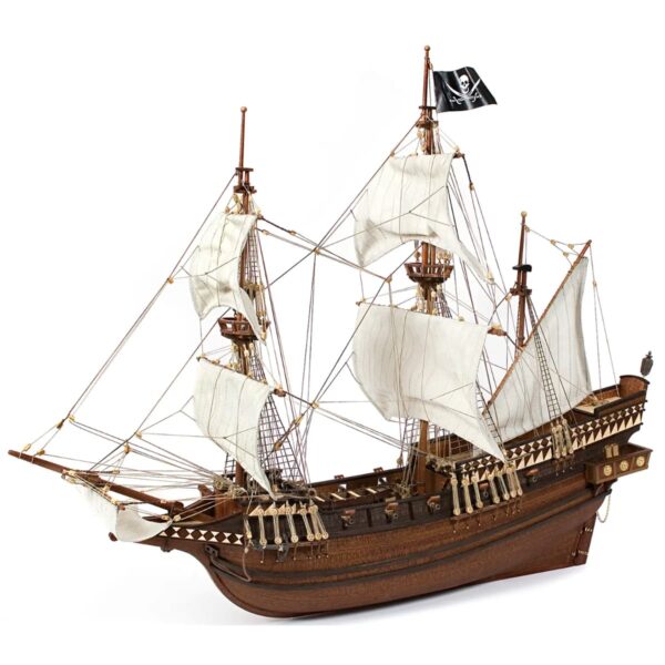【難度:易】西班牙 OcCre 奧克爾 | Buccaneers 加勒比海海盜船 | 精品模型船動手造5號