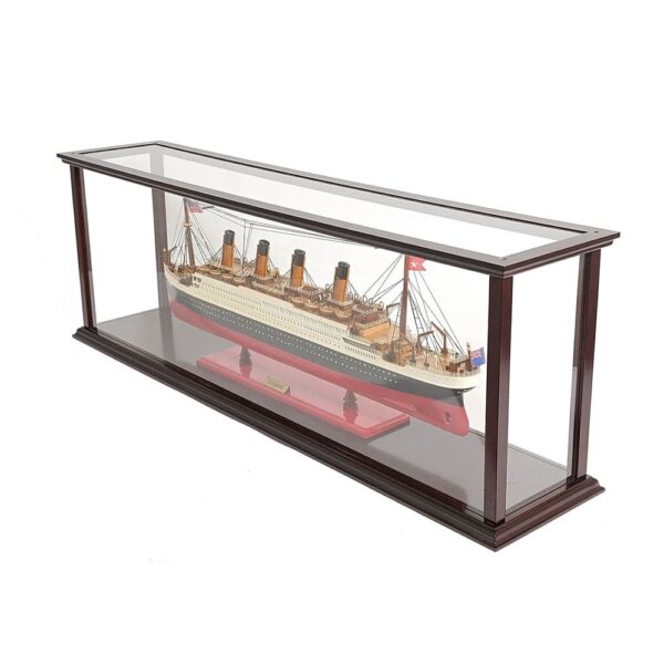 81cm鐵達尼號與展示櫃套組 - Titanic with Display Case | 手工模型船3️⃣2️⃣ 號 <登記:1>