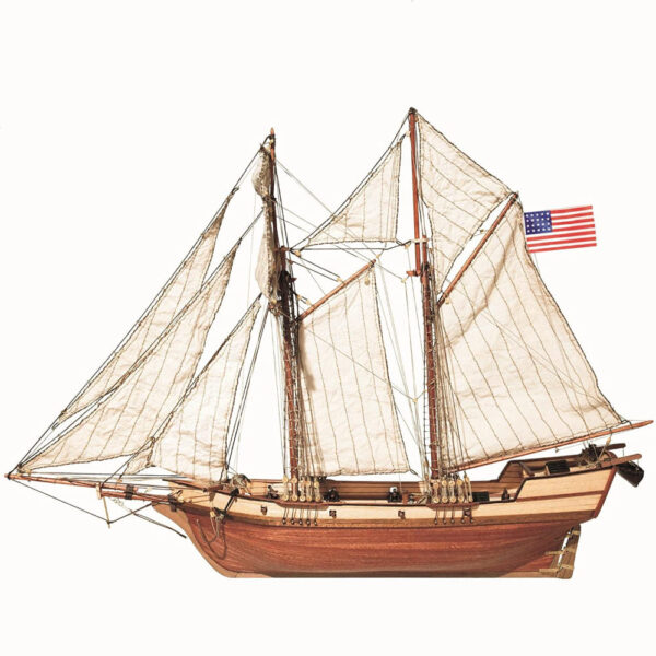 【入門款】西班牙 OcCre 奧克爾 | Albatros 信天翁號雙桅帆船 | 精品模型船動手造10號