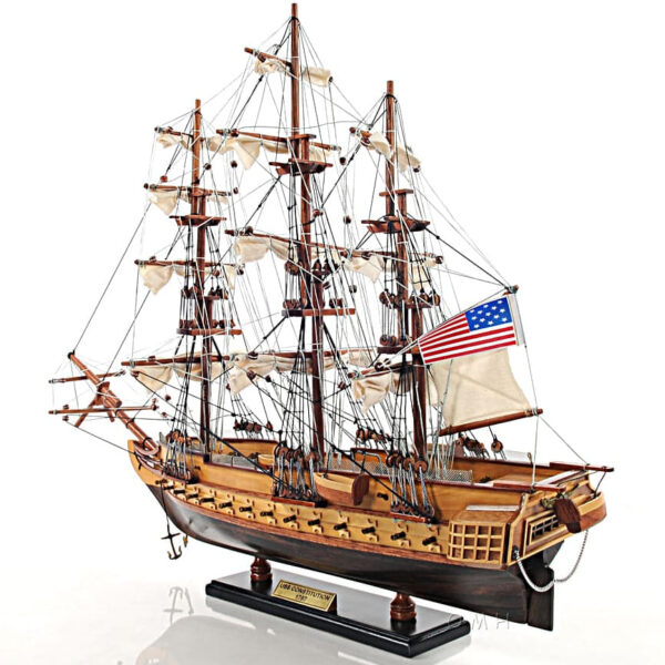 <小> USS Constitution 美國憲法號 | 手工模型船 3️⃣6️⃣號 <登記:0>