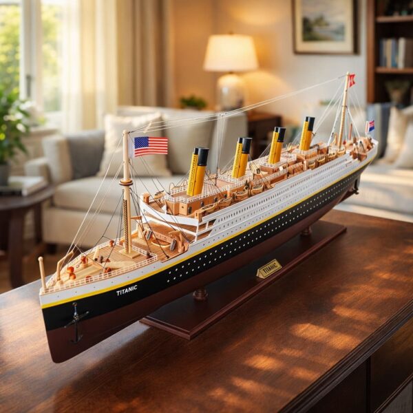 鐵達尼號【三尺寸可選】Titanic Cruise Ship | 手工模型船4️⃣5️⃣ 號 < S/M/L 登記:1/1/0 >