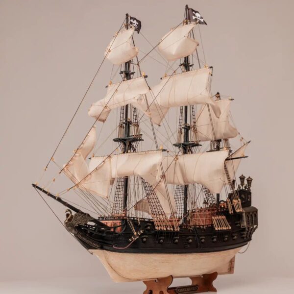 【難度:易】西班牙 OcCre 奧克爾 | 黑天鵝號海盜船 Black Swan Pirate Ship | 精品模型船動手造30號