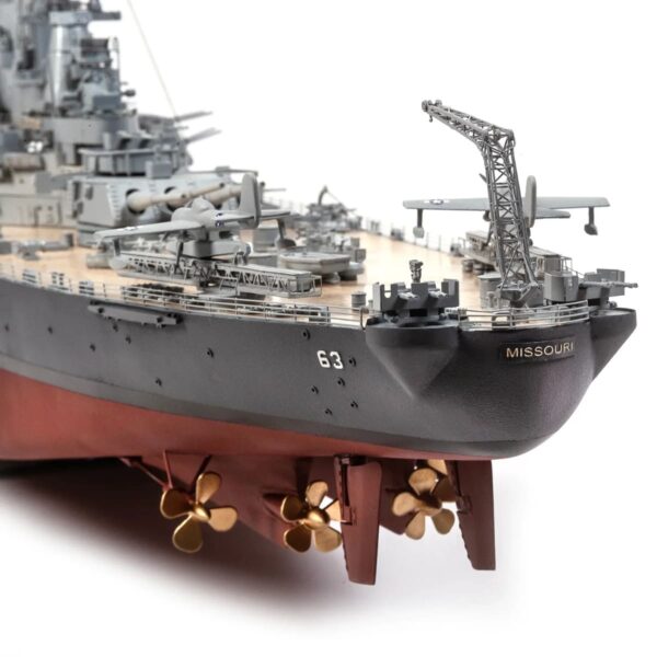 【難度:高】西班牙 OcCre 奧克爾 | USS Missouri BB-63 密蘇里號戰艦 | 精品模型船動手造34號